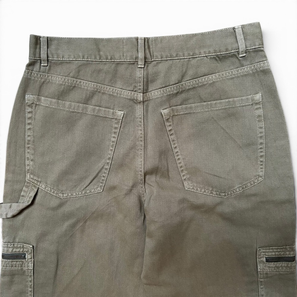 Garage Dusty Green Straight Baggy Cargo Carpenter Pants Size 30 NEW! $65 - Picture 6 of 6